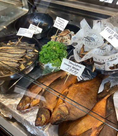 some of the food I tried in Finland